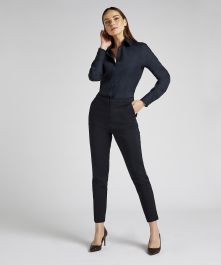 Business blouse long-sleeved (tailored fit)