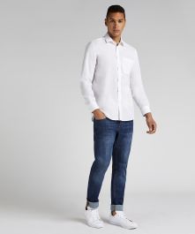 Poplin shirt long-sleeved (tailored fit)