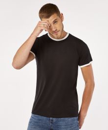 Fashion fit ringer tee