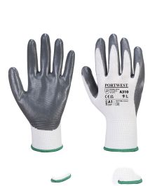 Pack of 12 Flexo grip nitrile glove (A310)