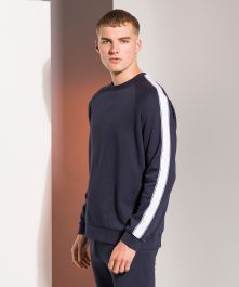 Unisex contrast sweatshirt