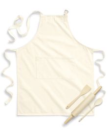 Fairtrade cotton adult craft apron